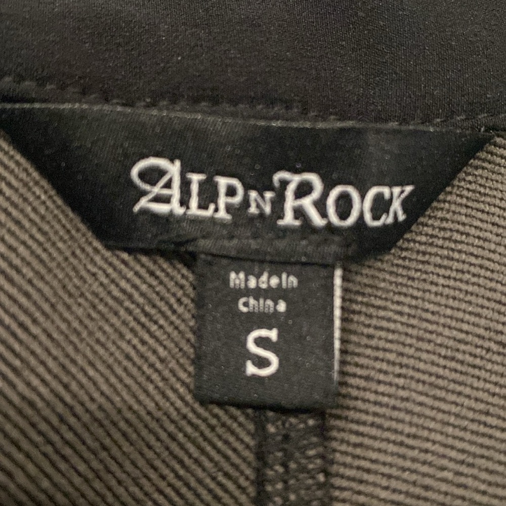 Alp N Rock Sloan High Rise Moto Pant w/ vegan friendly leather patches 🐈‍⬛ SMALL - Picture 15 of 16